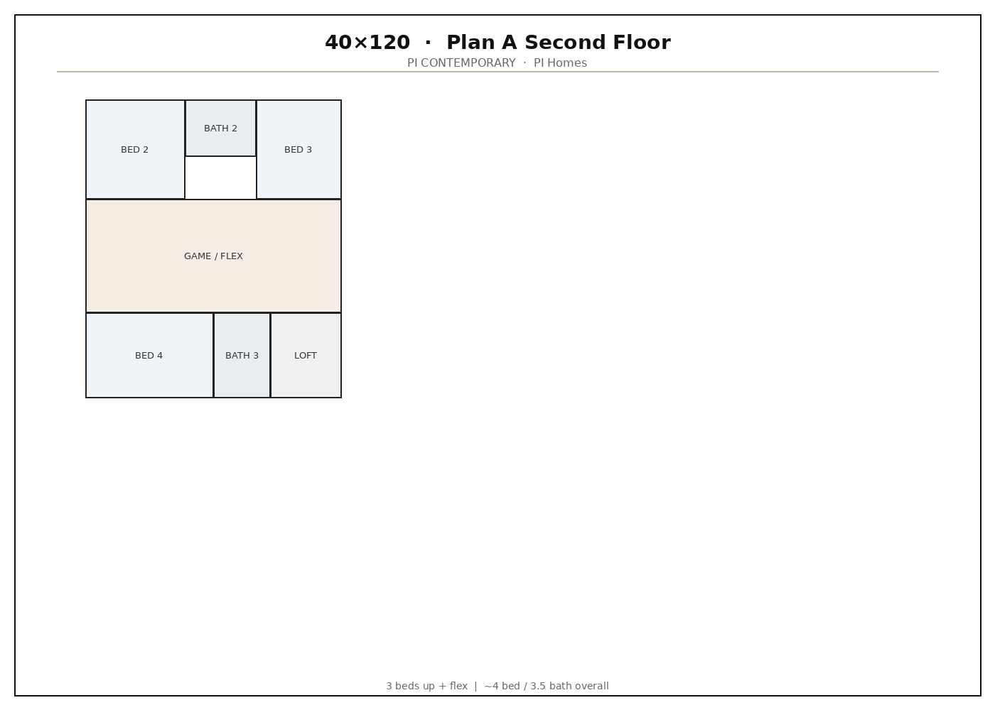 Plan A · second floor