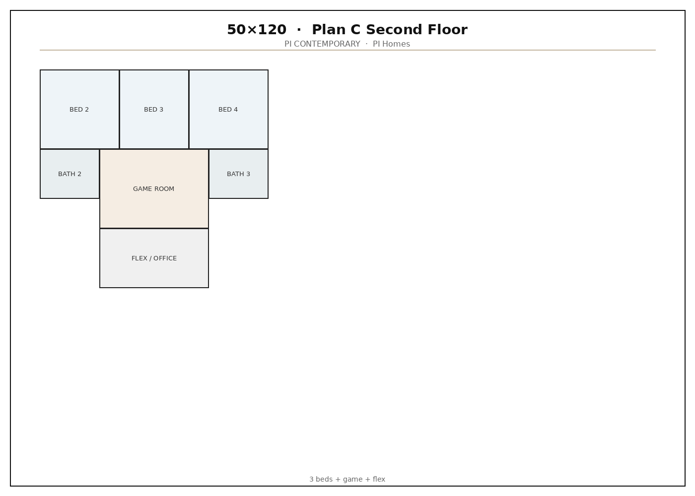 Plan C · second floor